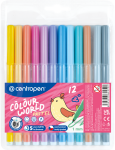 Dětské fixy Centropen Colour World Pastel 7550 sada 12ks