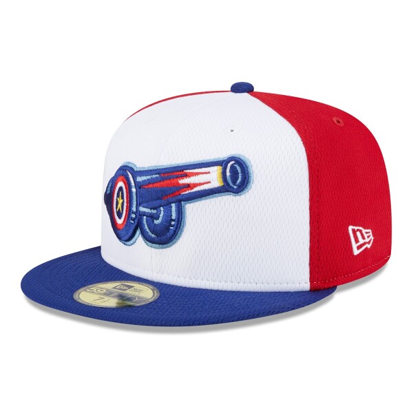 New Era Pánská kšiltovka Chicago White Sox MLB Kannapolis Cannon Ballers Batting Practice Authentic 59FIFTY Fitted Velikost: 7