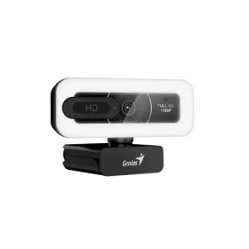 Genius FaceCam Light černá / Webkamera / FullHD 1080p / USB-C / LED přisvícení / mikrofon (32200010400)