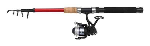 DAM Prut Fighter Pro Combo Tele Spin 240cm 10-50g + naviják 30FD + vlasec 0,25mm