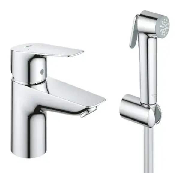 Grohe - Umyvadlová baterie s bidetovou sprškou, chrom (23757001)