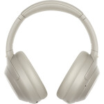 SONY WH-1000XM4 stříbrná / Bezdrátová sluchátka s mikrofonem / Bluetooth 5.0 / NFC / LDAC (WH1000XM4S.CE7)