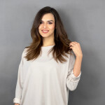 HOSH Dámské šaty Ayda Velikost: UNI, Barva: Khaki