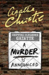 A Murder is Announced, 1. vydání - Agatha Christie
