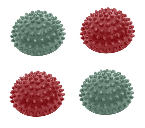 Kruuse Jorgen A/S Rehabilitační pomůcka Tactile Balance Podo 4ks Kruuse