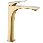 REA - Umyvadlová baterie Joe Brush Gold vysoká REA-B8991