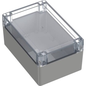 TRU COMPONENTS TC-10860924 univerzální pouzdro 180 x 120 x 90.30 polykarbonát světle šedá 1 ks