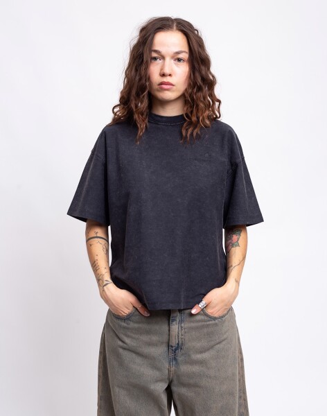Tričko Carhartt WIP W' S/S Lambert T-Shirt Black Moon