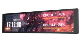 9,2" darkFlash V92 černá / Monitor / IPS / 1920 x 462 / USB-C (V92 Screen Black)