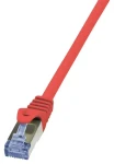 Logilink CAT6A červená / Patch kabel / S/FTP / RJ-45 / 0,25 m (CQ3014S)