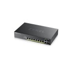 Zyxel GS2220-10HP 10-port L2 Managed Gigabit PoE Switch, 8x gigabit RJ45, 2x gigabit RJ45/SFP, PoE 180 W EDF_311825