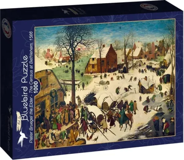 BLUEBIRD Puzzle Sčítání lidu v Betlémě