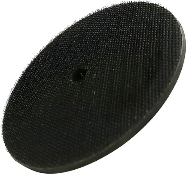 GEKO Brusný talíř gumový na suchý zip 100 mm M14 / Brusný talíř / O100 mm / Závit M14 (G78902)