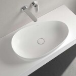 VILLEROY & BOCH - Antao Umyvadlo na desku 65x40 cm, bez přepadu, CeramicPlus, Stone White 4A7465RW
