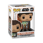 Funko POP: Star Wars - The Mandalorian with Grogu #461