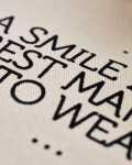 House Doctor Kosmetická taštička Canva Off-white – set 2 ks, krémová barva, textil
