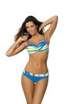 Plavky Carlotta Ortensia Blu M-327 Blue/Yellow (76) - Marko S