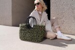 Nákupní taška Reisenthel Loopshopper L Teddy leo olive