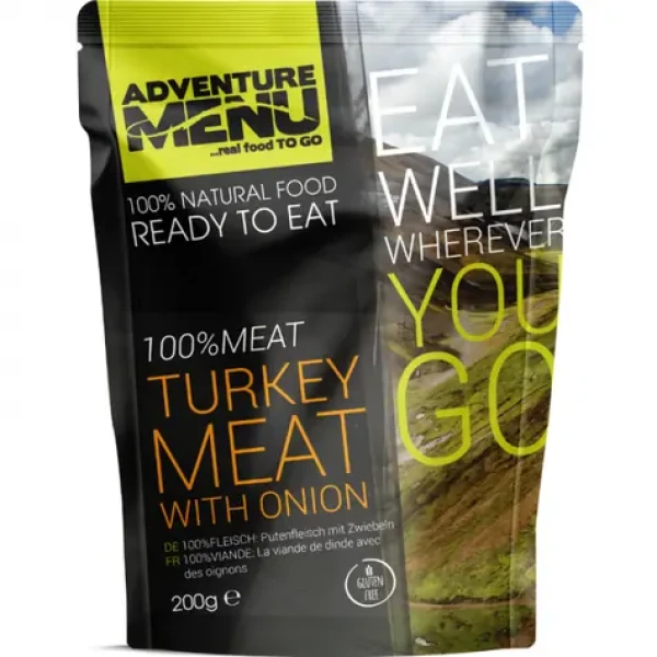 Krůtí maso na cibulce - Adventure Menu (200 g) (56020-1-200g)