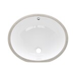 INVENA - Umyvadlo pod desku PANDORA 49 cm CE-26-001-W