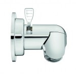 INVENA - Nástěnný držák nastavitelný chrom AU-00-P03-M