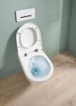 VILLEROY & BOCH - Subway 3.0 Závěsné WC se sedátkem SoftClosing, TwistFlush, CeramicPlus, alpská bílá 4670T9R1