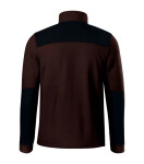 Effect fleece unisex kávová M
