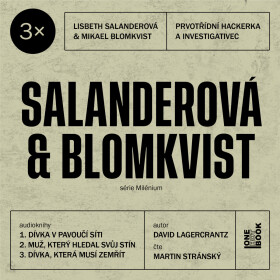 3x Salanderová & Blomkvist #2 - David Lagercrantz - audiokniha