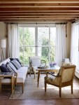 Happy Homes - Summer Houses, modrá barva, papír