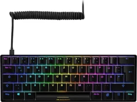 Sharkoon SKILLER SGK50 S4 černá / herní klávesnice / mechanická / drátová / RGB / Kailh Red spinač / DE (4044951033751)