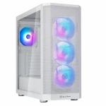 Silverstone FARA 514X bílá / ATX / 2x USB-A 3.0 / 1x USB-C 3.0 / 4x 120mm ARGB / bez zdroje / průhledná bočnice (SST-FA514X-WG)