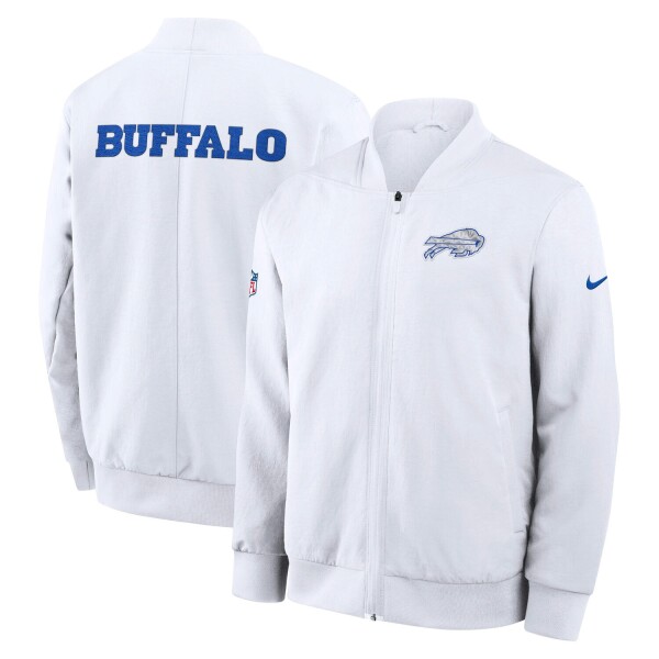 Nike Pánská bunda Buffalo Bills NFL 2025 Rivalries Sideline Bomber Velikost: 2XL