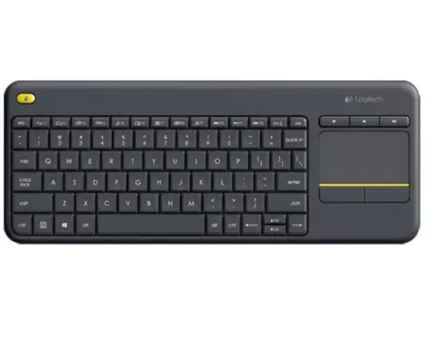 Logitech Wireless K400 Plus US / Bezdrátová klávesnice / Touchpad / USB / US (920-007145)