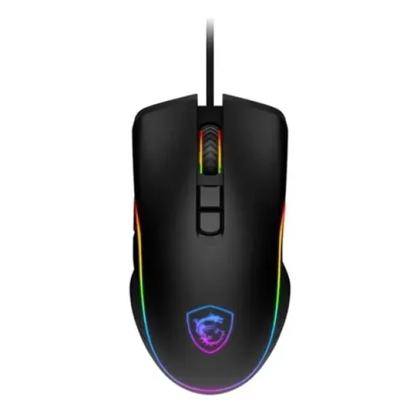 MSI Forge GM300 černá / Herní optická myš / 7200 DPI / 7 tlačítek / USB / RGB (S12-0402300-HH9)