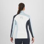 Dámská mikina KARPOS W Federa Full-Zip Fleece, Bright W./Sterling B/Vulcan velikost: L