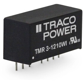 TracoPower TMR 3-1213WI DC/DC měnič napětí do DPS 12 V/DC 15 V/DC 200 mA 3 W Počet výstupů: 1 x Obsah 10 ks