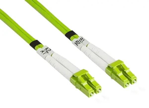 Good Connections zelená / Optický patch kabel / OM5 / LC-LC / 0,5 m (LW-8005LC5)