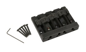 Fender HiMass Bass Bridge Zinc Saddles Black