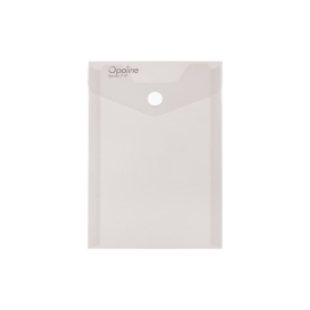 Psaníčko s drukem A6 na výšku Opaline čirá - 5ks