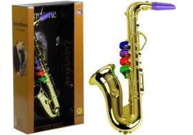 Mamido Hudební nástroj saxofon zlatý