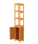 Schütte Bambusová vysoká skříň se 3 přihrádkami (BMBA02-SR) 9002560706331