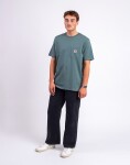 Tričko Carhartt WIP S/S Pocket T-Shirt Silver Pine