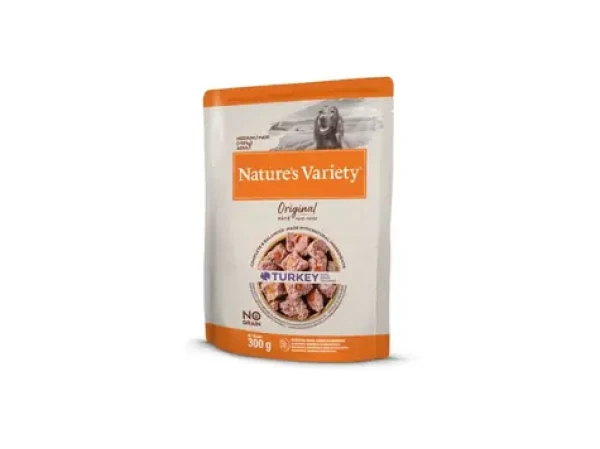 Nature´s variety original pro střední psy s krůtou 300g / Kapsička pro psy (8410650272962)