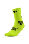 CEP pánské běžecké kompresní vysoké ponožky 5.0 - lime / black Velikost: IV (Vel. chodidla 42-45)