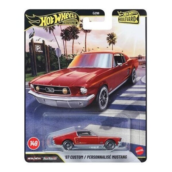 Hot Wheels Premium Boulevard - Custom 67 Mustang