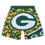Mitchell & Ness Pánské kraťasy Green Bay Packers NFL Jumbotron 2.0 Shorts Velikost: S
