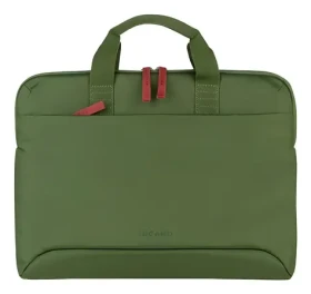 Tucano Smilza 13"-14" zelená / Brašna pro notebook / slim profil / Anti-Shock kapsa (TR-TUC-BSM1314V)