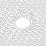 Umyvadlo na desku SAT Purity 36x36 cm čirá bez otvoru pro baterii, bez přepadu SATGLA3636T SATGLA3636T