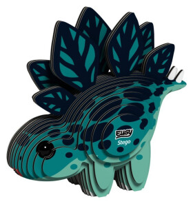 EUGY 3D kartonová skládačka - Stegosaurus