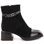 D&A S.Barski boty s ozdobným podpatkem Premium Collection W MR880-018 OLI269A 37